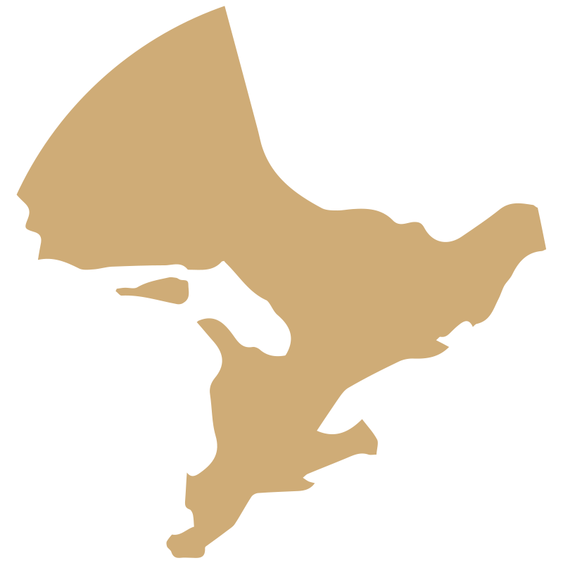 Map of Ontario